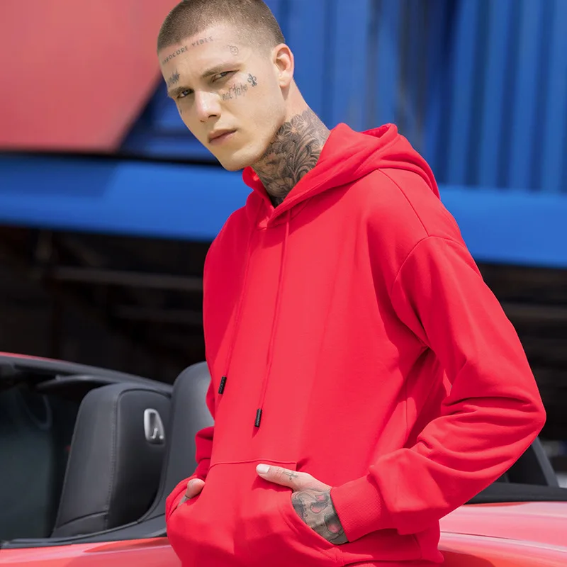 Мода 2018 г. 5 цветов Осень и зима даже шляпа для мужчин толстовка хип хоп легко