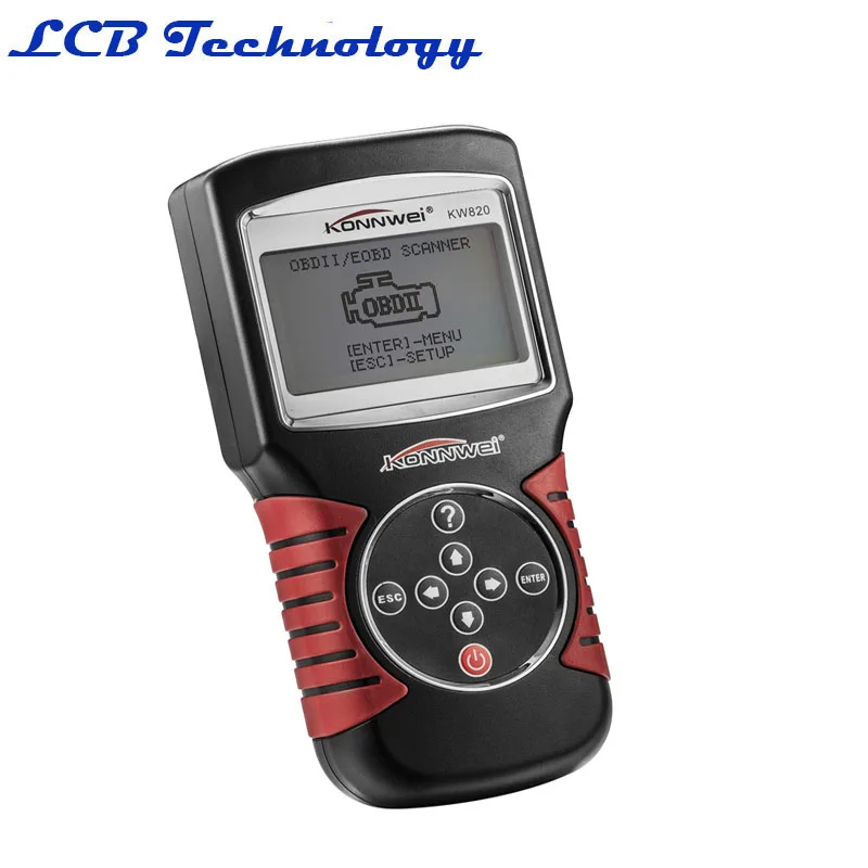 Konnwei KW820 сканирование OBDII OBD2 Авто сканер код ридер автомобиля диагностический тестер инструменты