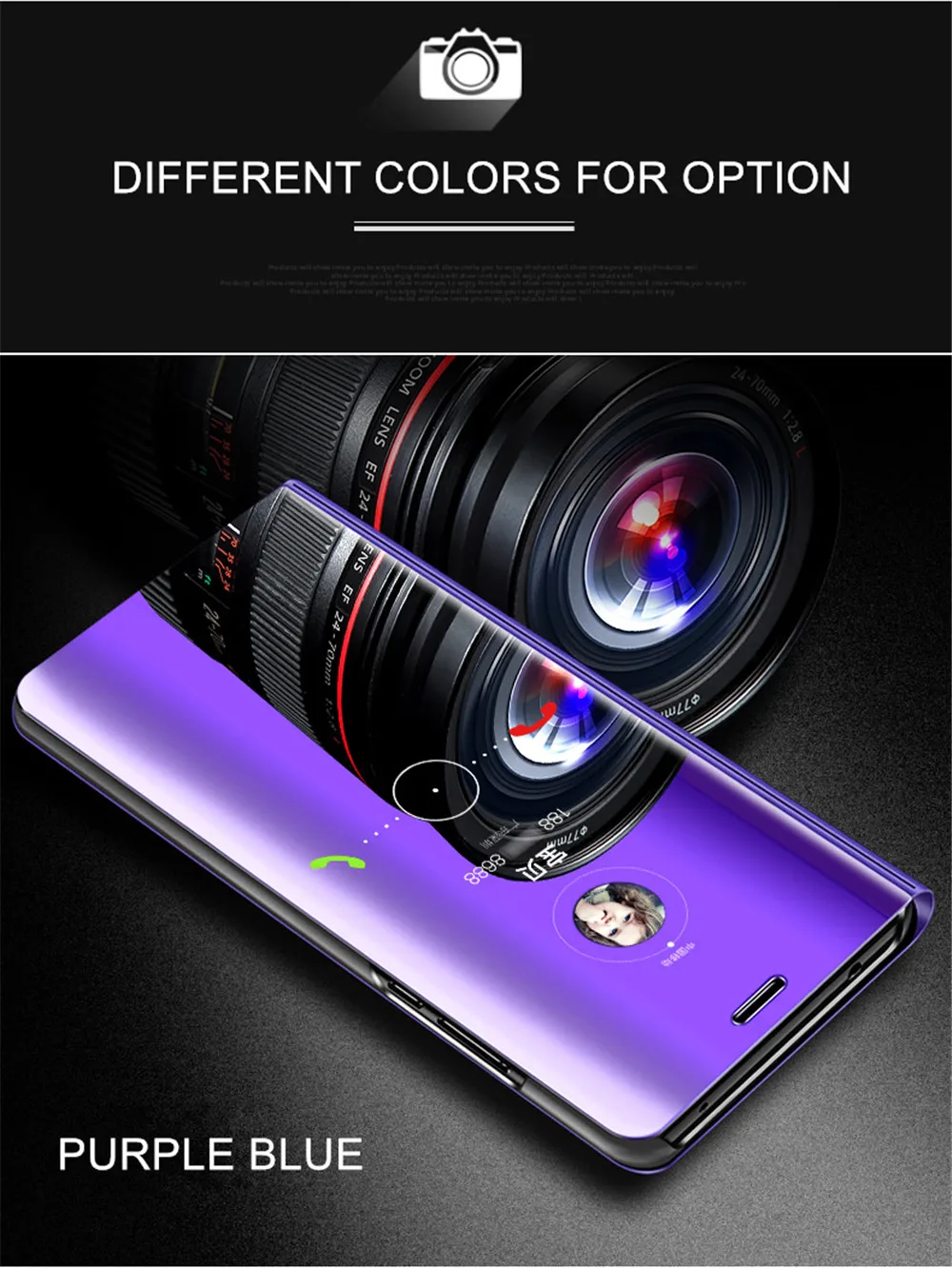 Y9 2019 зеркальный флип-чехол для телефона Huawei Mate 20X кожаный чехол-подставка |