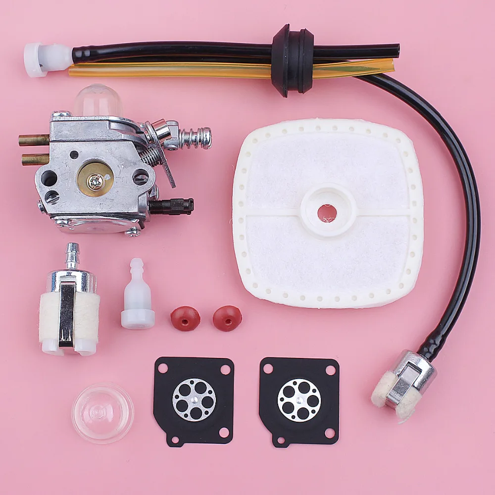 

Carburetor For Zama C1U-K47 C1U-K52 C1U-K29 Echo SRM2100 GT2000 GT2100 PAS2000 Air Fuel Filter Line Grommet Kit Trimmer Part