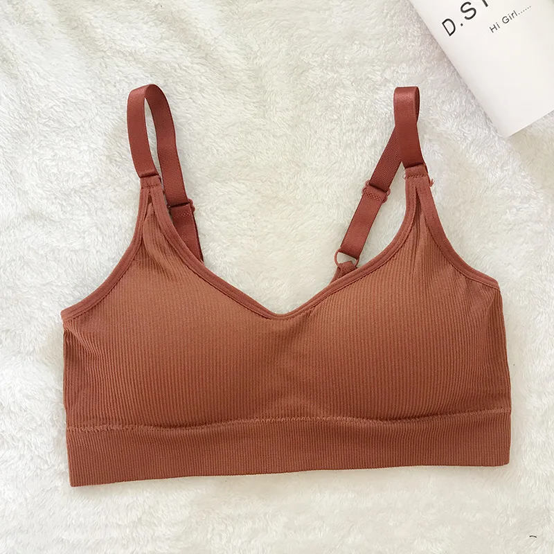 Women Knitted Ribbed Sexy Tank Top Crop Tops Sleeveless Solid Hollow Out Vest Camisole Camis Backless Bralette