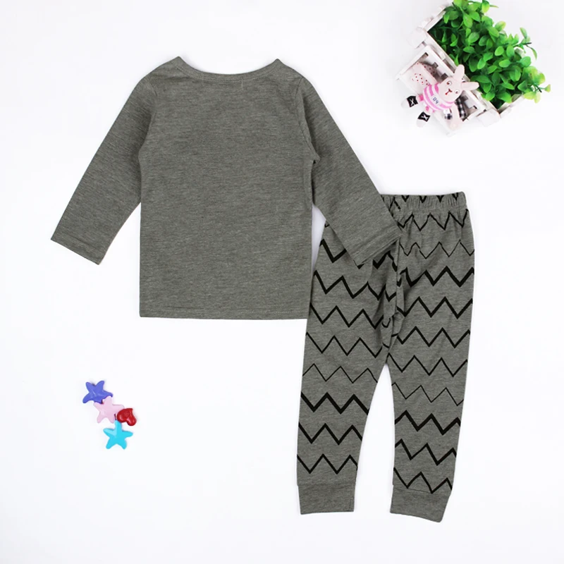 2 шт./комплект Детская рубашка с длинным рукавом и штаны | одежда обувь