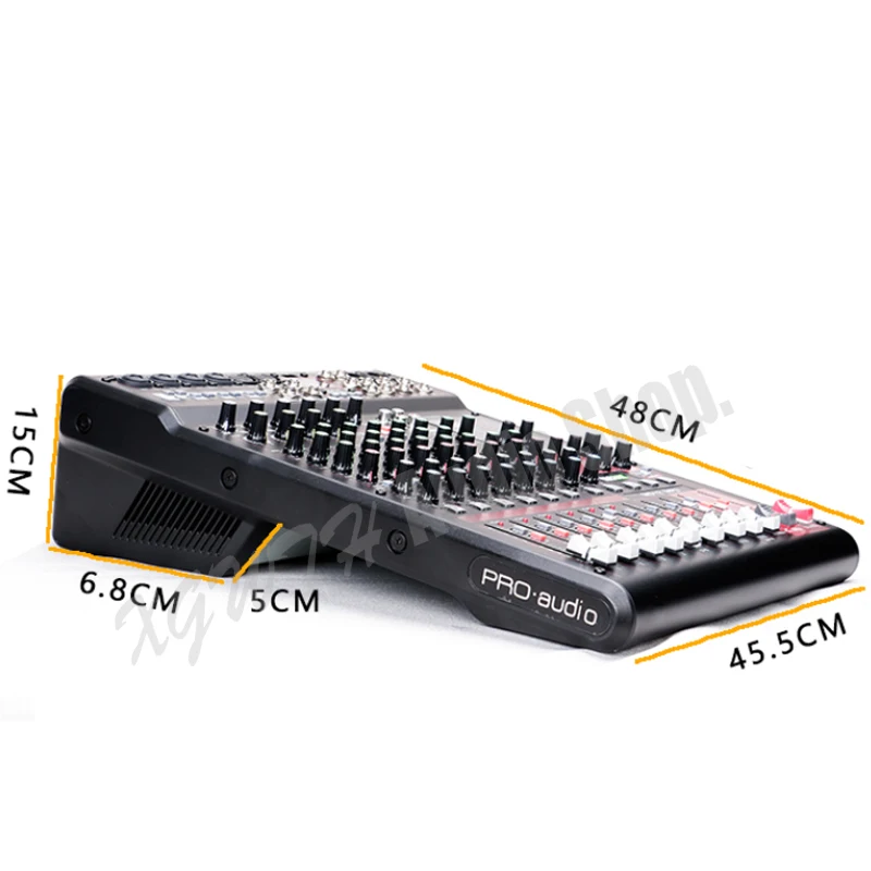 Pro High power 5200 Вт DJ цифровой усилитель микшер 12 каналов микшерный пульт USB Звуковая