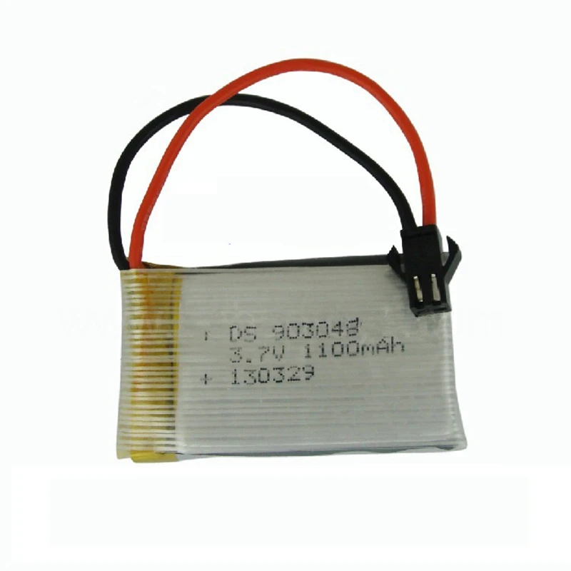 

3.7V 1100mAH Lipo Battery For Remote control helicopter batteries Li-po 3.7 battery SM plug Lipo battery 903048