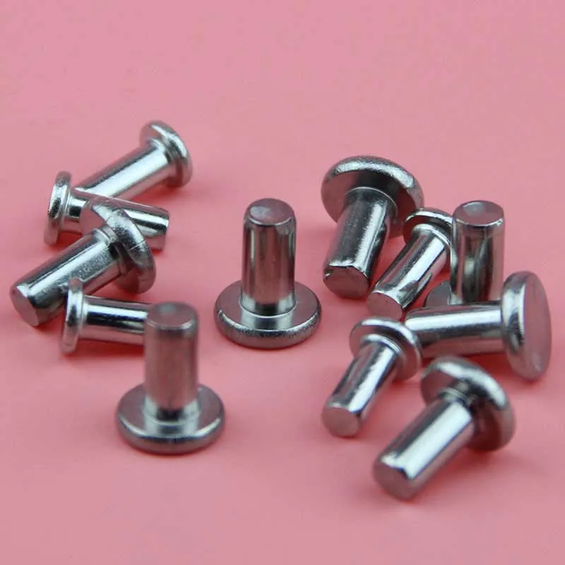 Заклепки с плоской головкой из нержавеющей стали 50 шт.|rivet screw|m3 m4screw screw |