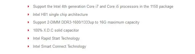 Полный, BIOSTAR H81A материнская плата 6 PCI-E видеокарта ATX LGA 1150 DDR3 ПАМЯТЬ Core i3 i5 i7 4690