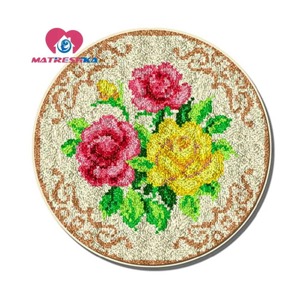 Крючок с защелкой коврики вышивка фоамиран комплект для рукоделия набор крючков