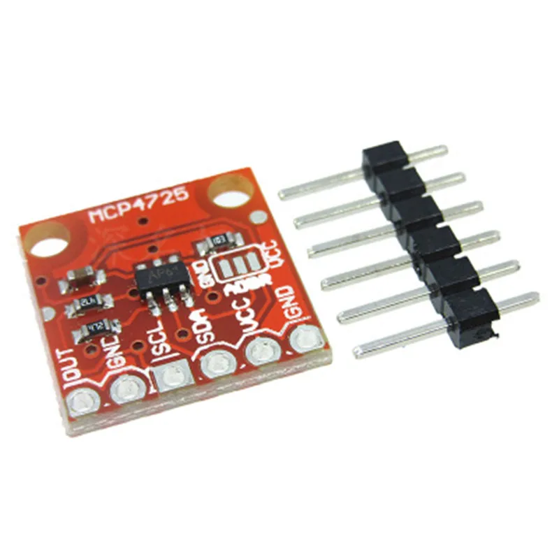 

MCP4725 I2C DAC Breakout module development board