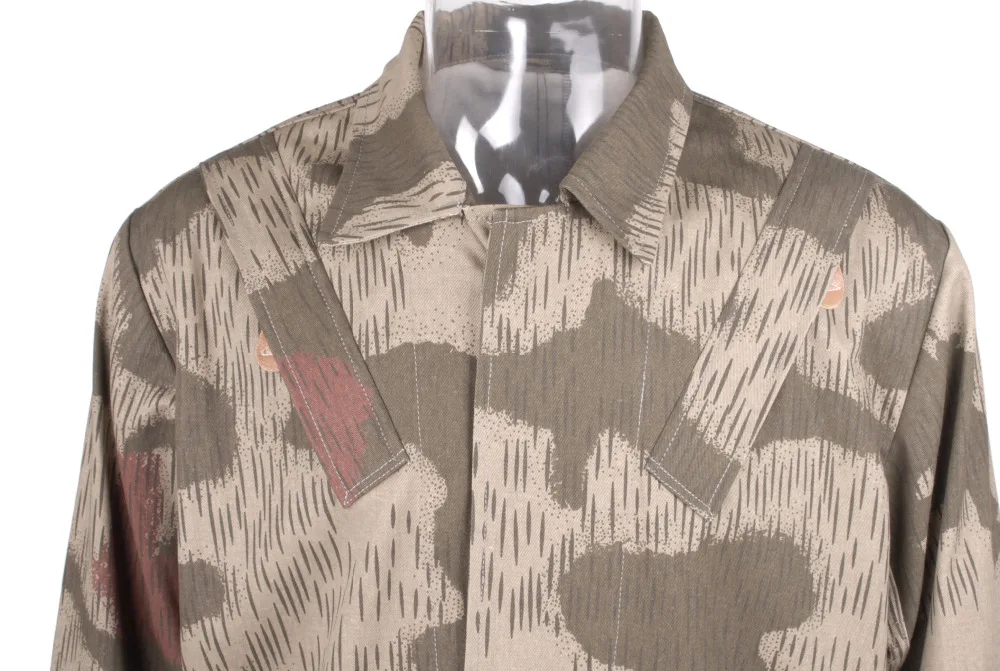 Немецкий парашютный солдат WW2 FALLSCHIRMJAEGER коричневый и водный камуфляж размеры