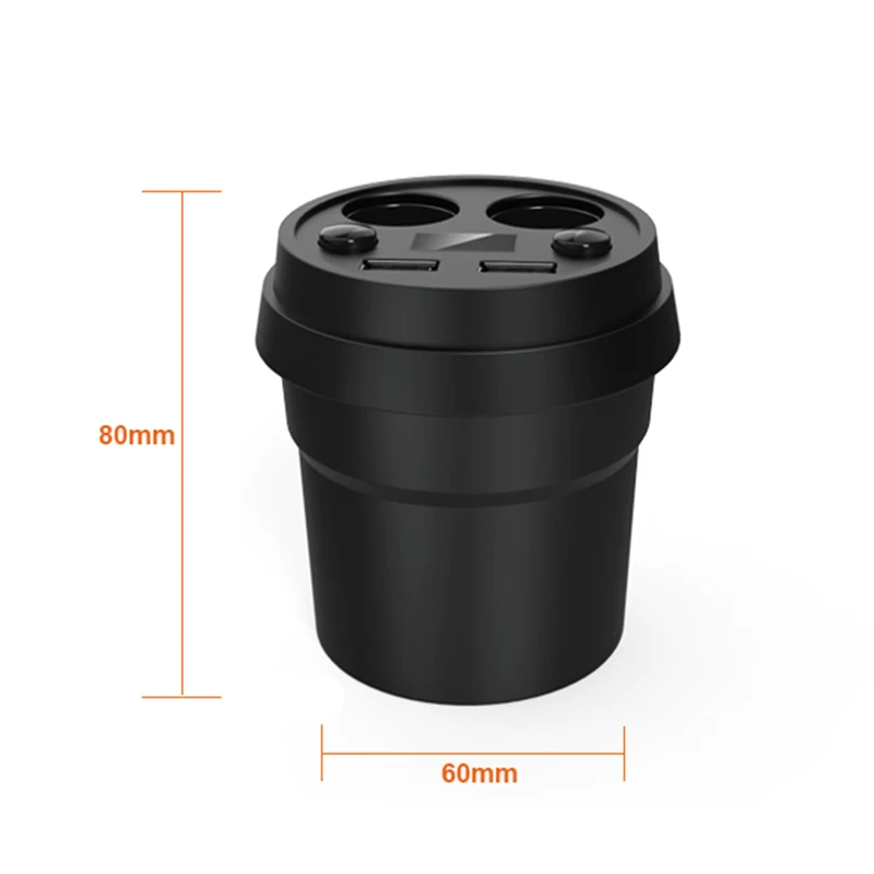 Tangredy Cup автомобильное зарядное устройство дисплей напряжения 5 В/3 1 А 2 USB