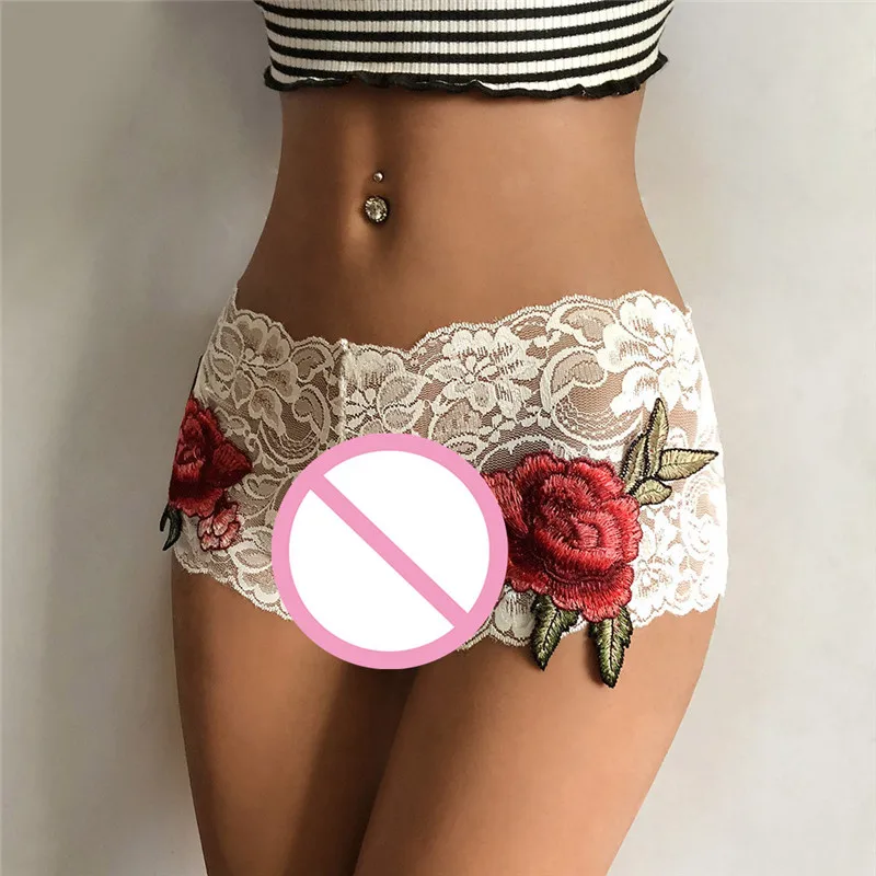 Новинка, женское кружевное сексуальное нижнее белье с дырочками, Babydoll, трусы, Бандажное нижнее белье, популярное женское нижнее белье, черное, белое, дышащие трусы