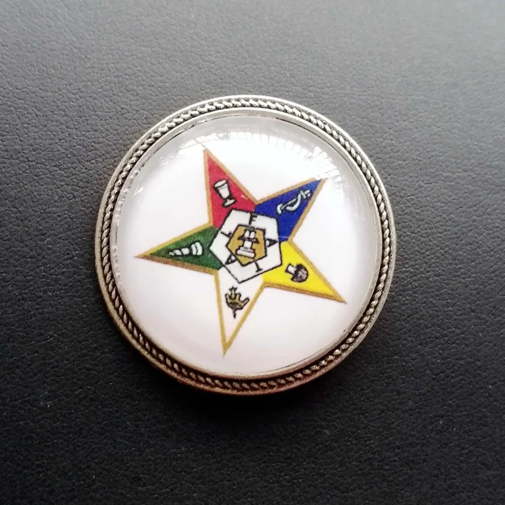 Заказ Восточной звезды отворот булавка OES брошь ювелирные изделия|Броши| |