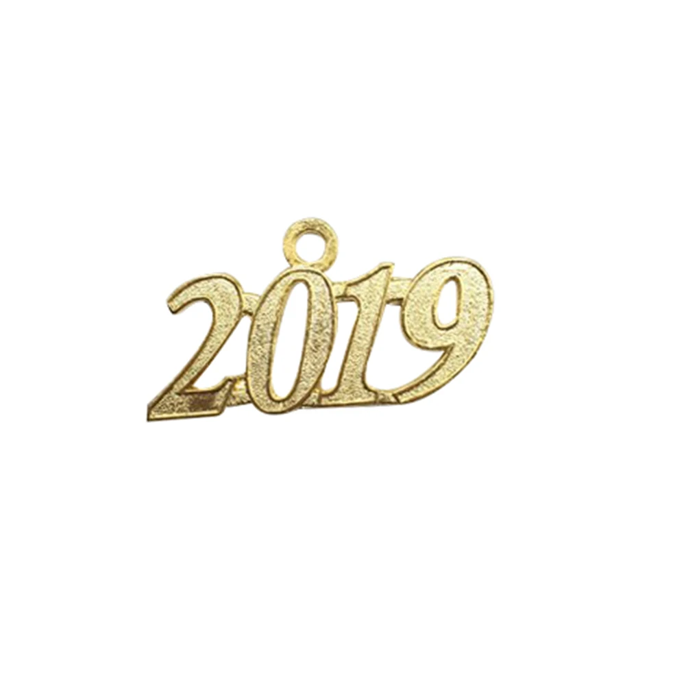 Сплав 2019 года Шарм Кулон выпускной кисточкой коллаж Кепка выпускники шляпа