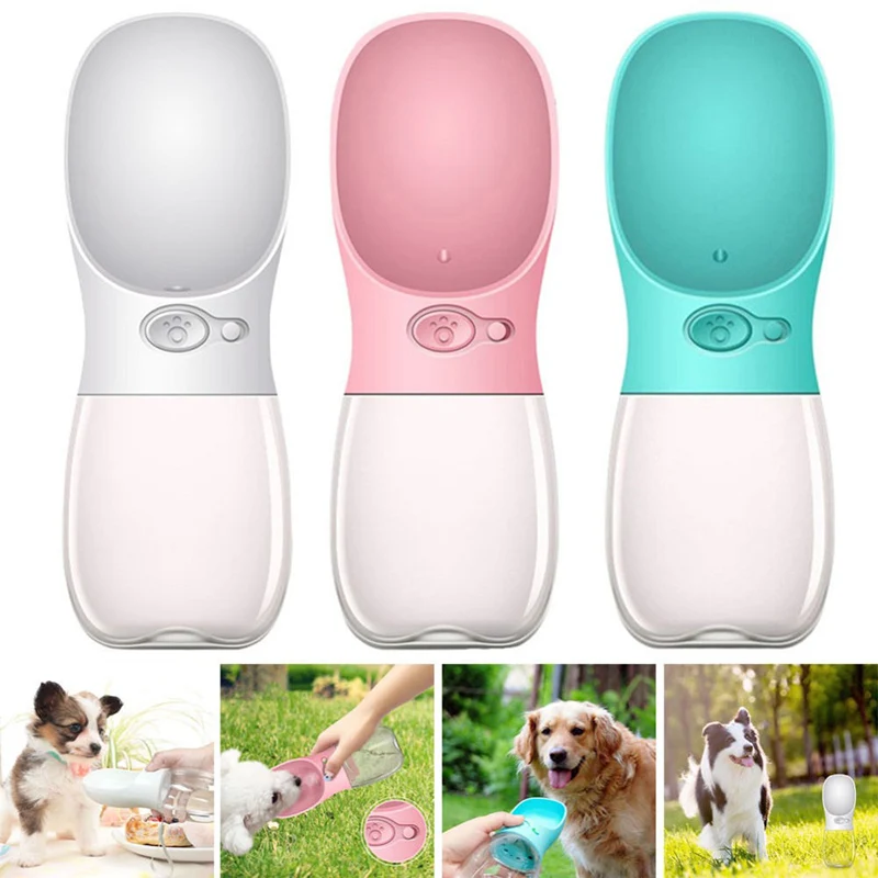 Portable Pet Dog Water Bottle Travel Puppy Cat Drinking Bowl Outdoor Dispenser Feeder Small Large Dogs Product BW603 | Дом и сад
