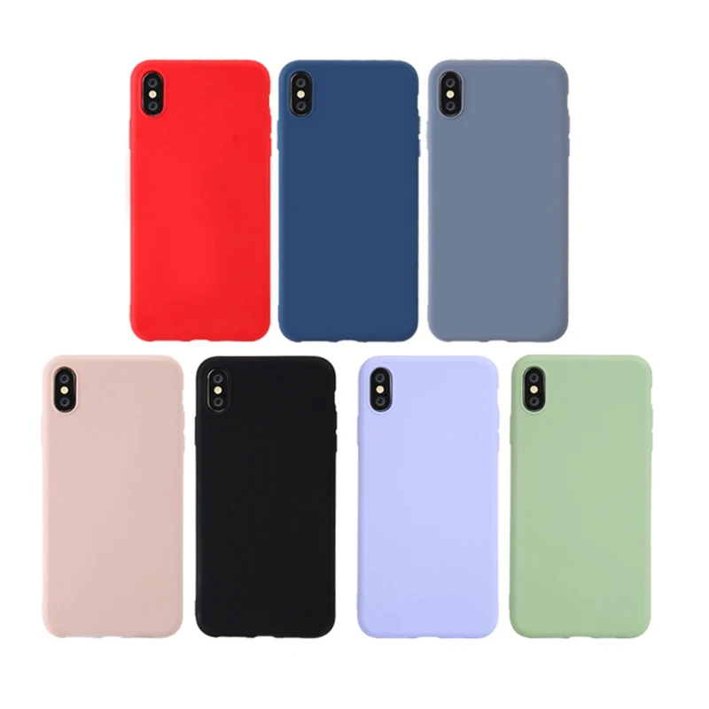Жидкий мягкий чехол для iphone 7 8 Plus X XS Max XR 6 6s 5S SE Capa Funda Coque оригинальные мягкие