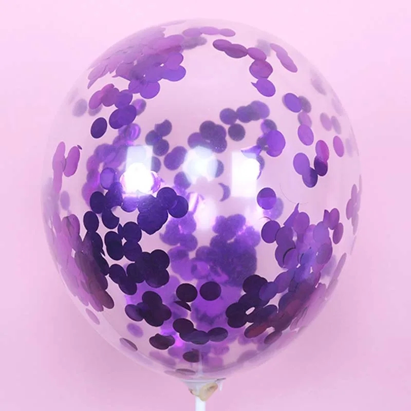10Pcs balloon 10 шт Прозрачные Шары конфетти далд звезда баллон из гелий детский душ балон надувной шар День рождения деко взрослый Свадебный шар - Цвет: 10Pcs balloon