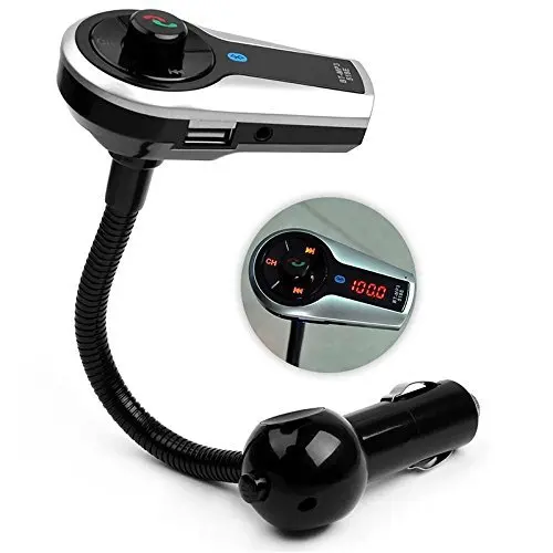 Bluetooth автомобильный комплект mp3 плеер аудио беспроводной ФМ радио с ЖК экраном