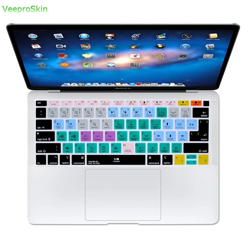 A1932 Avid Pro инструменты силиконовый чехол для клавиатуры кожа MacBook новейший Air 13