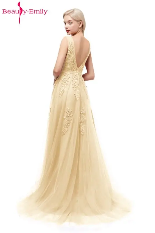 Beauty Emily Robe De Soiree кружевные сексуальные длинные вечерние платья с открытой спиной элегантные вечерние платья в пол