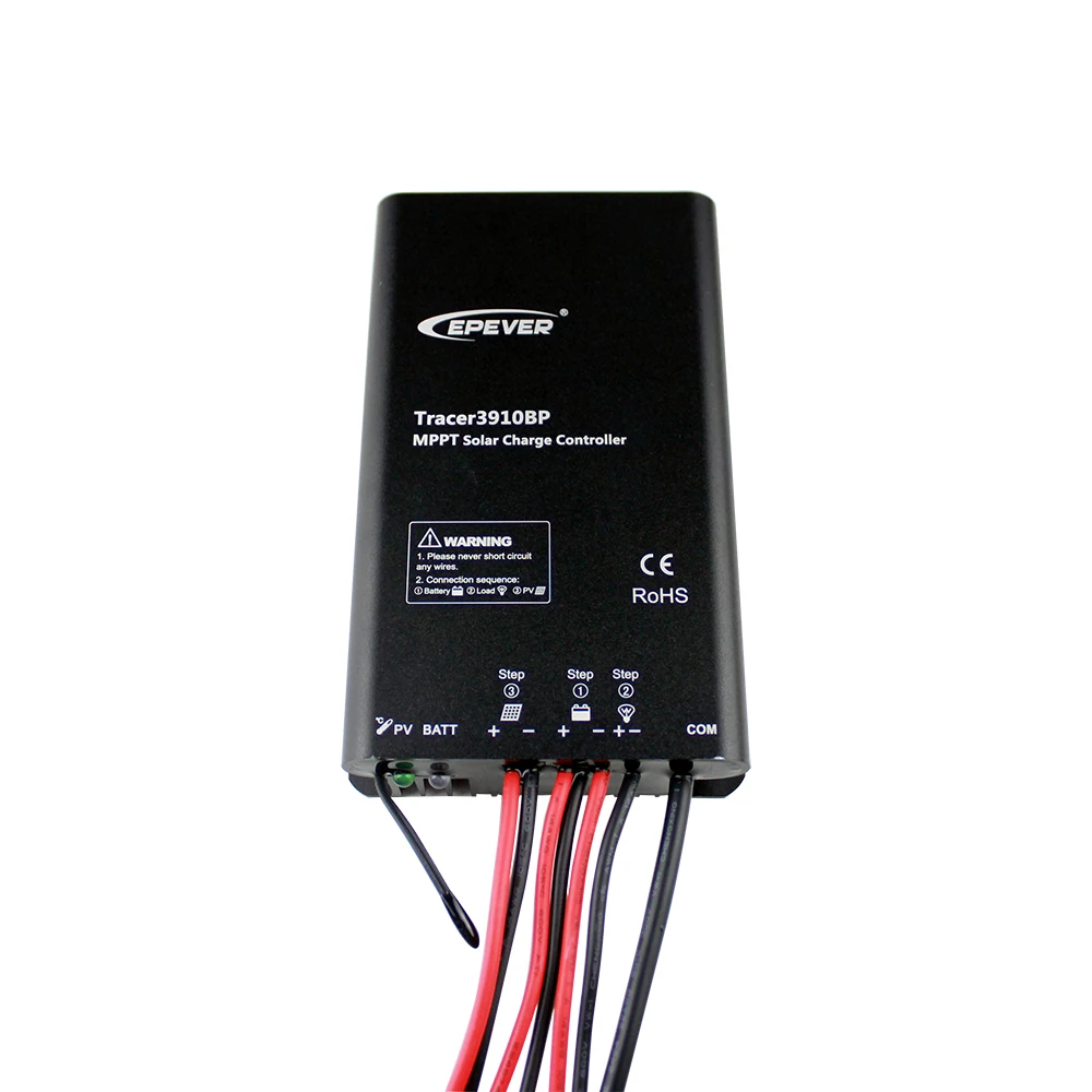 15A MPPT EPEVER Tracer3910BP Solar portable controller 12V/24V battery power bank regulator USB cable connect with PC | Обустройство