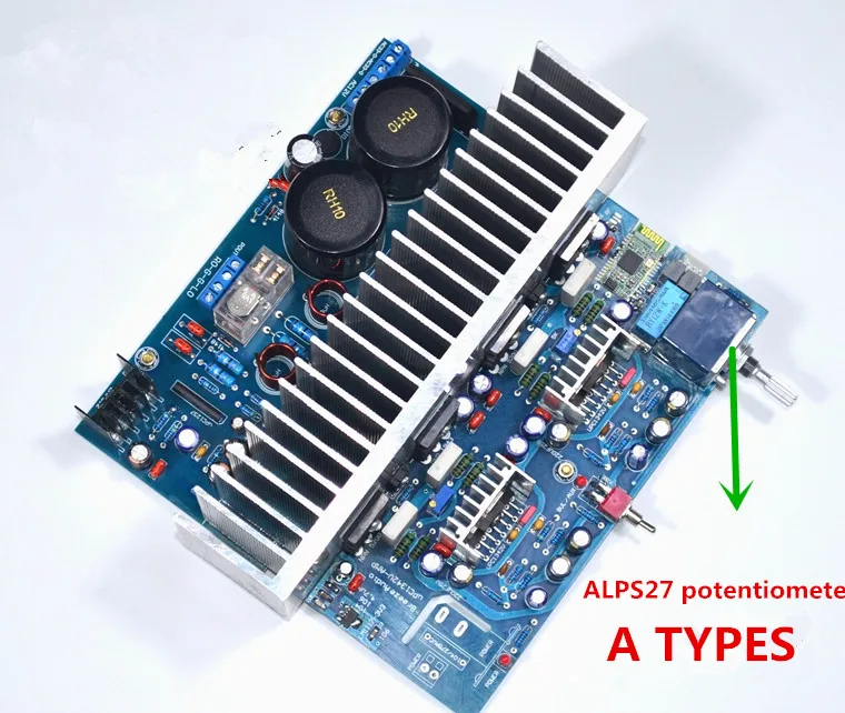 LY 100 Вт 5200 1943 трубка + UPC1342V 1237 схема защиты Bluetooth вход класса AB Hi Fi Плата усилителя