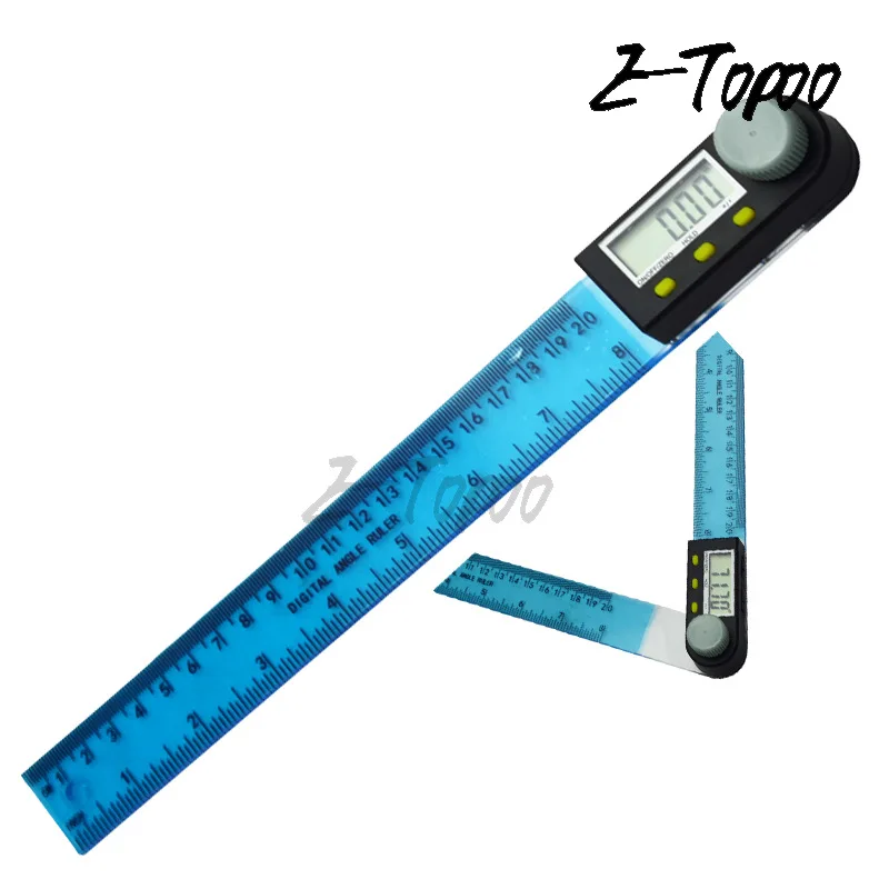Plastic 2 IN 1 digital angle ruler protractor 360 degree 200mm electronic meter finder | Инструменты