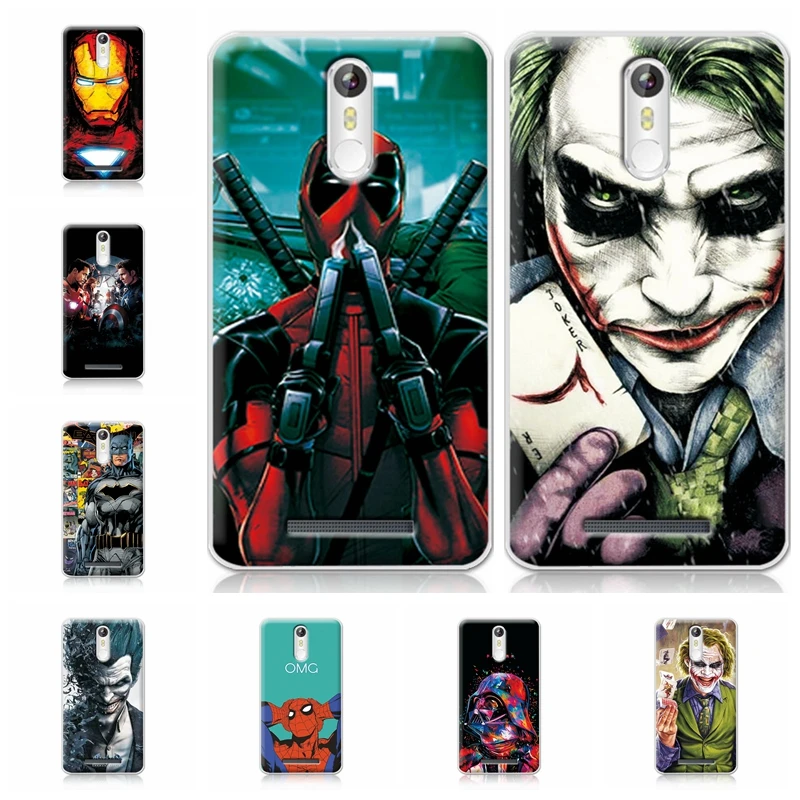 Очаровательный чехол для телефона Marvel Hero Captain America Leagoo M8 с человеком-пауком