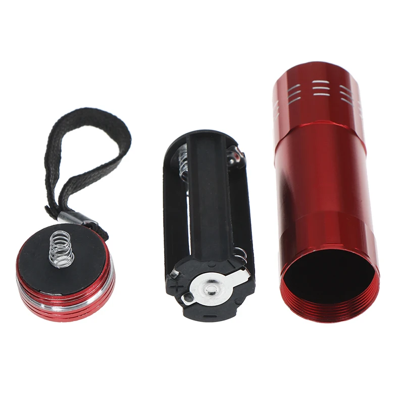 Мини светодиодный фонарик 4 цвета Сушилка для ногтей УФ лампа портативная гель