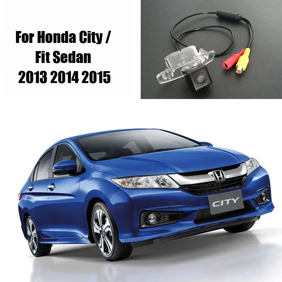 Автомобильная камера заднего вида/парковочная камера/камера вида для Honda City / Fit