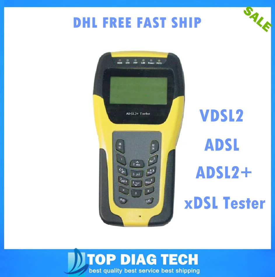 Фото Высокое качество VDSL2 тестовый er ST332B ADSL WAN & LAN тестовая линия xDSL тестовое