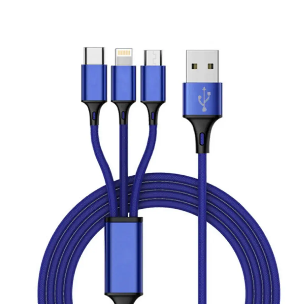 

Kuulee Fast USB Charging Cable Universal 3 in 1 Multi Function Cell Phone Cord Charger