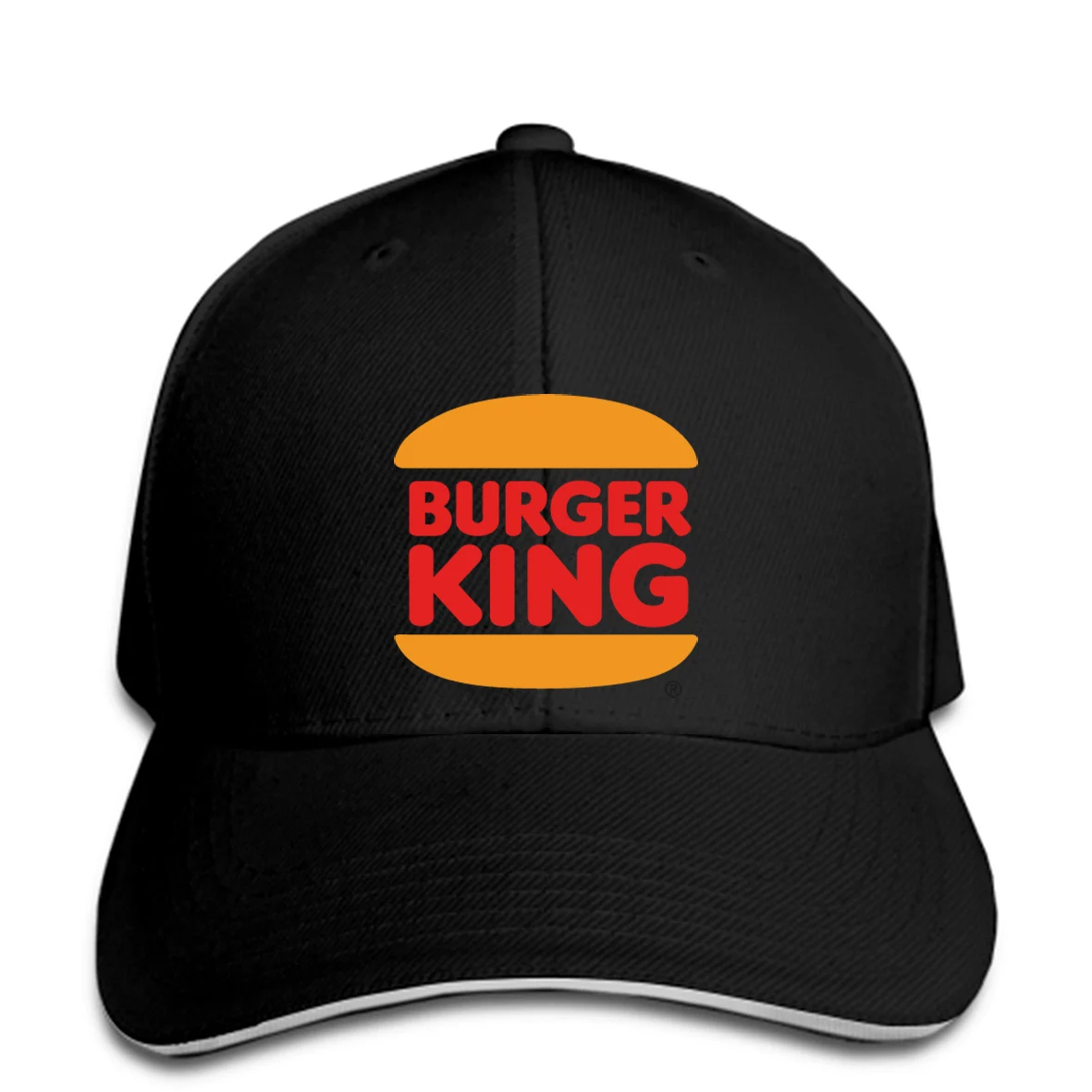 Бейсболка с логотипом Burger King солнцезащитный козырек|Мужские бейсболки| |
