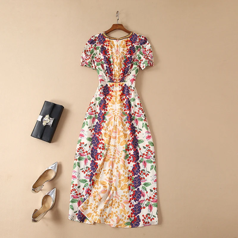 Высокое качество Новая мода 2020 дизайнерское подиумное Платье женское с коротким