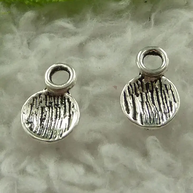 1000 шт. античные серебряные красивые подвески 10x7 мм #3724|charm brush|charms coincharms sterling silver |