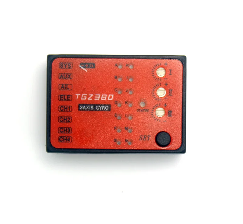 3 осевая Гироскопическая система Hobbyzone TGZ380 для RC 450 500 600 вертолета квадрокоптера UFO
