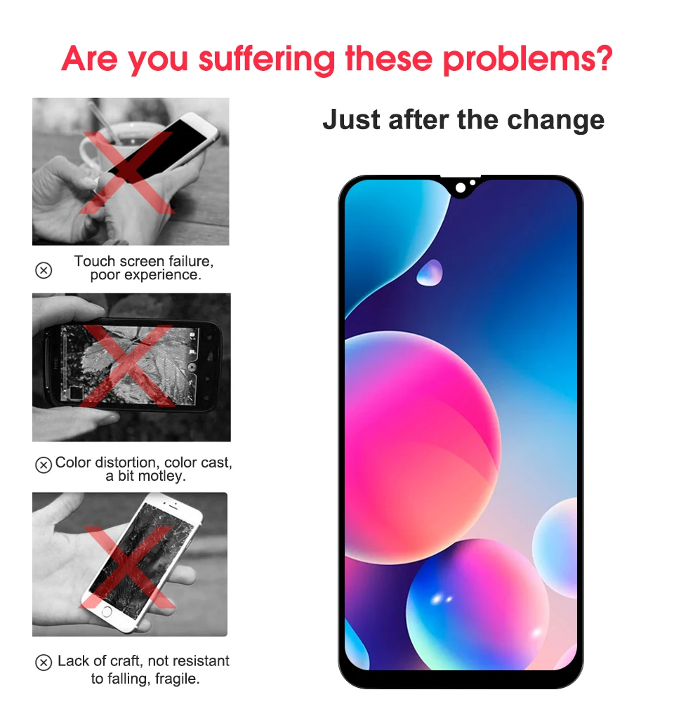 6," ЖК-дисплей для samsung Galaxy A10 A105 A105F SM-A105F, сменный ЖК-экран с рамкой M10 M105
