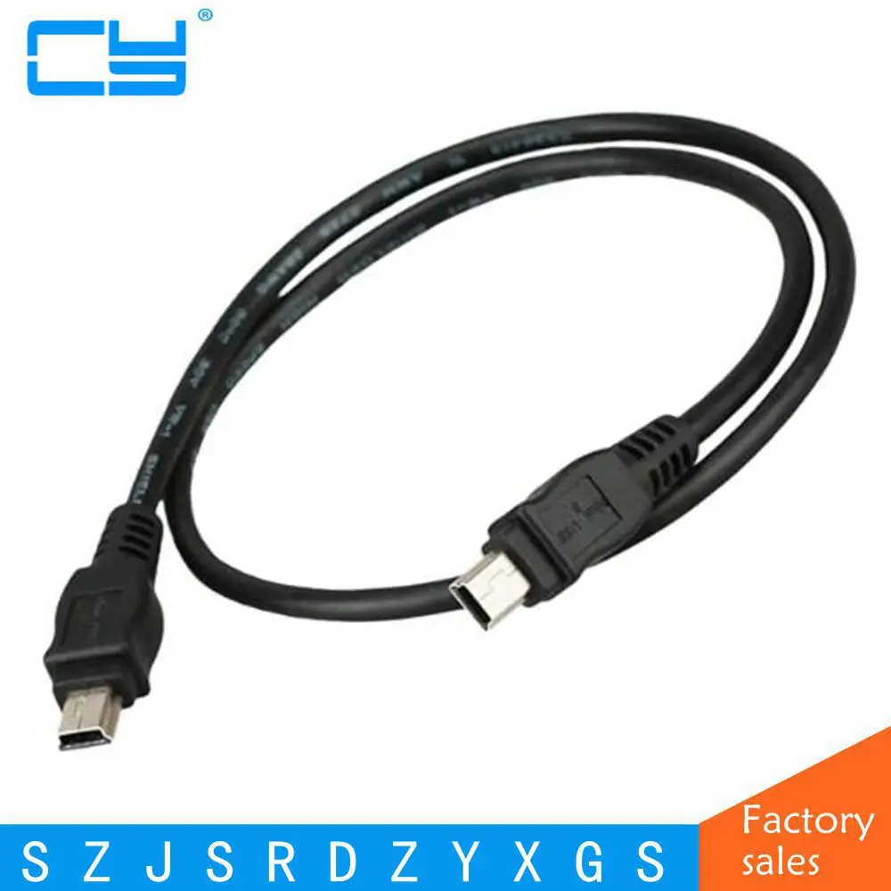 Мини USB штекер для MINI 5 Pin B Синхронизация данных зарядный кабель шнур Адаптер MP3 MP4