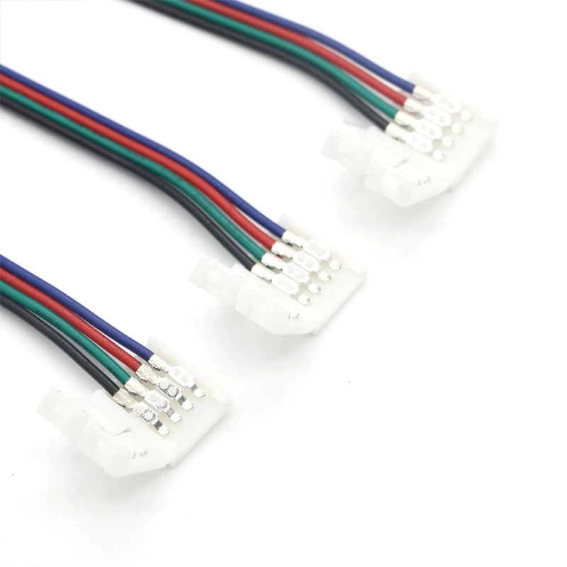 SZYOUMY 15 см 4 контактный разъем провода кабеля для светодиодной ленты 5050 5630 5730 RGB