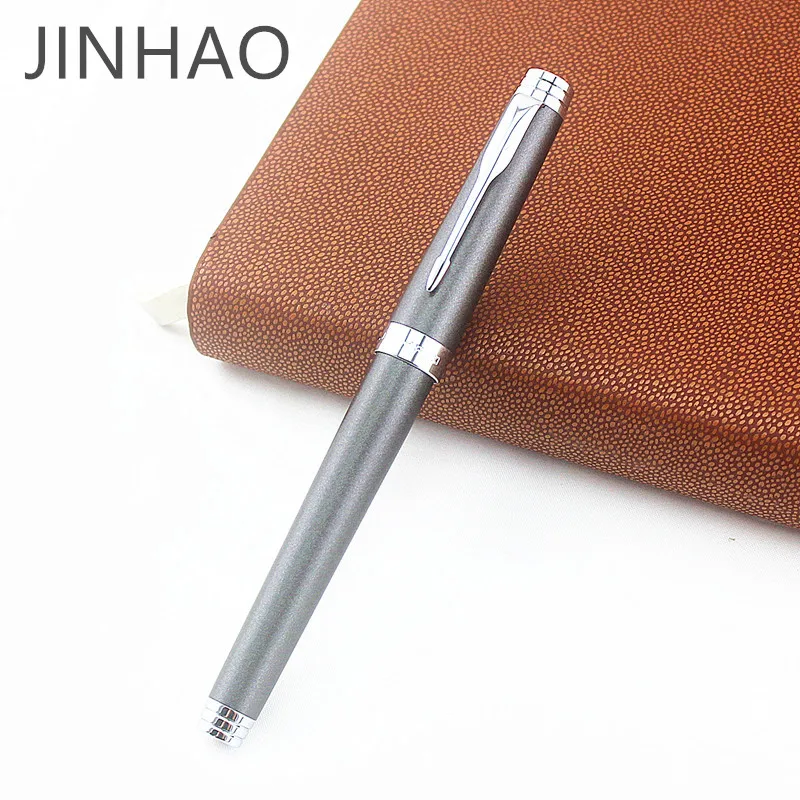 Luxury jinhao fountain pen Matte Medium ink pens high quality dolma kalem School Office Name Gift Stationery | Канцтовары для офиса