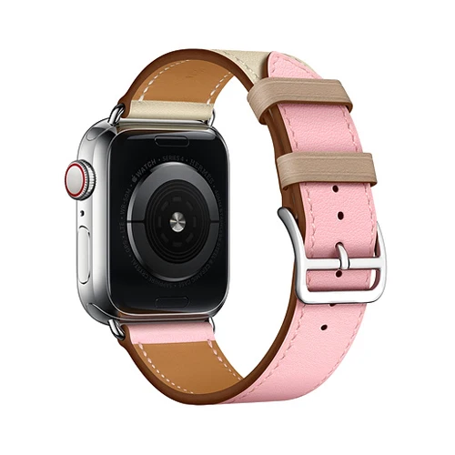 11 Кожаный ремешок для apple watch band 44 мм 40 мм, 42 мм, 38 мм, версия браслет Swift ремешок для наручных часов iwatch, ремешок 5/4/3/2/1 - Цвет ремешка: 11