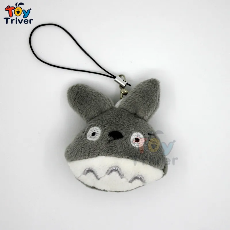 100 шт Kawaii Totoro плюшевые игрушки Triver мягкие животные куклы брелок Подвеска Дети День рождения Рождество Свадьба Подарок