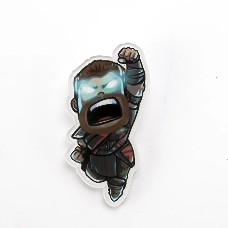 Marvel Badges Avengers Brooch Pins Thor Pin Movie Endgame Jewelry Iron Man Captain America Spiderman Brooches For Women Men Gift