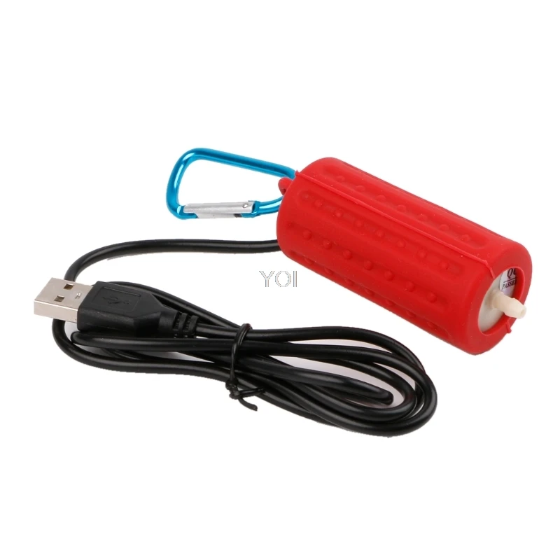 Портативный Миниатюрный аквариум с USB аквариумом кислородный воздушный насос