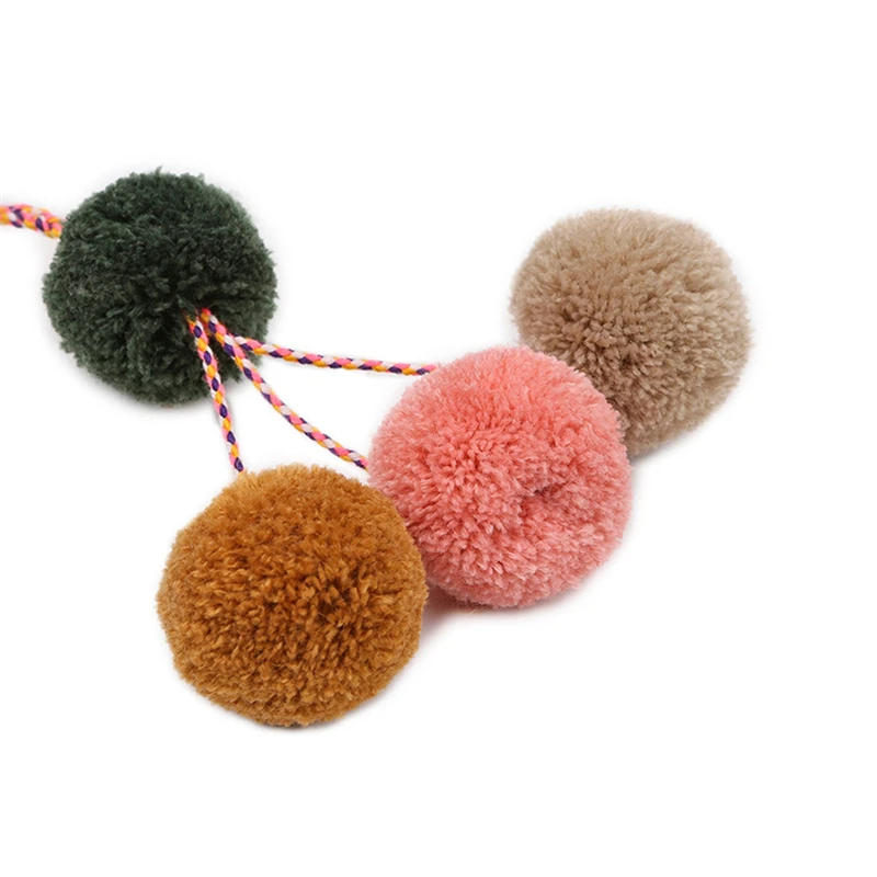 Брелок BOBIGIULAI Женский многоцветная сумка ручной работы с подвеской и кисточками