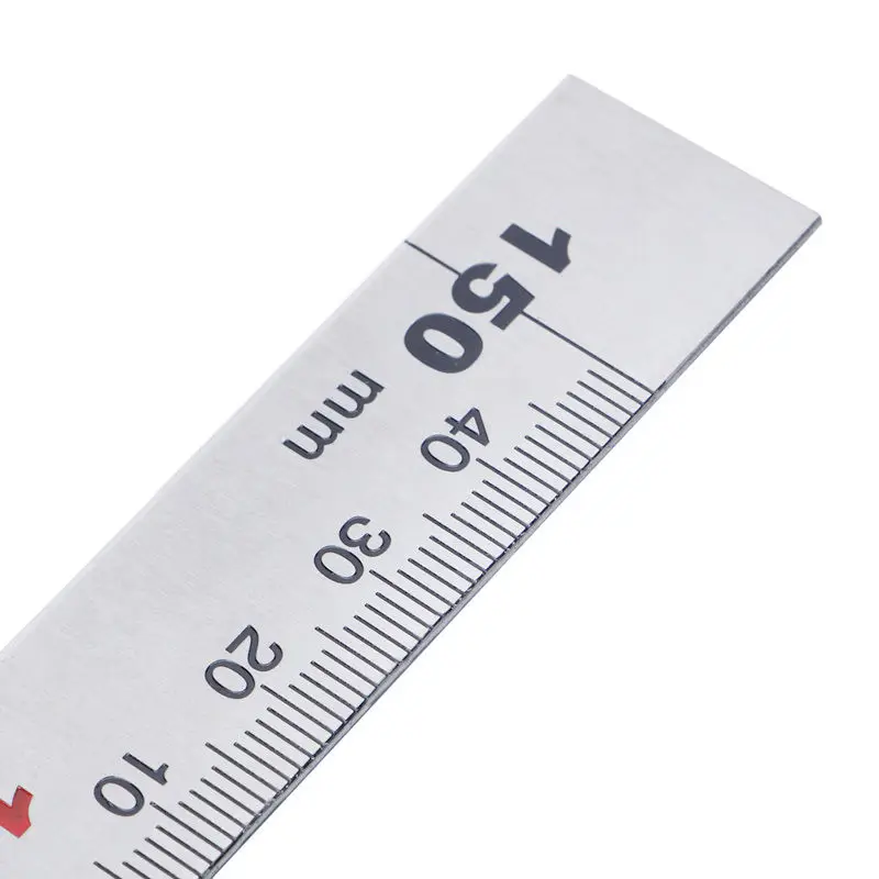 HOT 15x30cm 90 Degree Angle Metric Try Mitre Square Ruler Scale Stainless Steel New | Инструменты