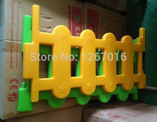 Высококачественный пластиковый забор для детей/детский сад забор/экологичный