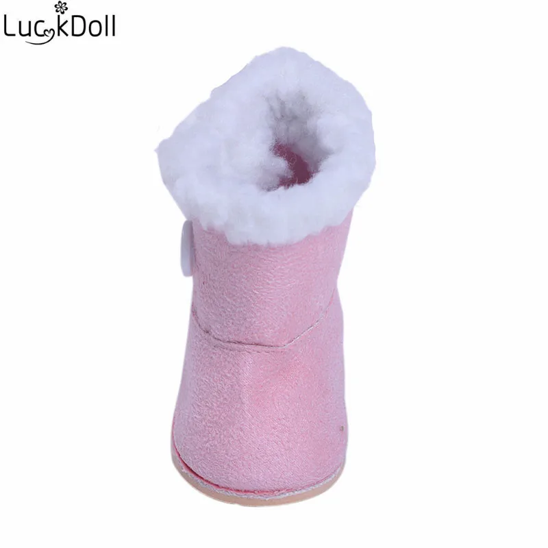 Luckdoll Рождественская Кукла трикотаж+ трусики+ обувь подходит 18 дюймов американские кукольные аксессуары лучший подарок