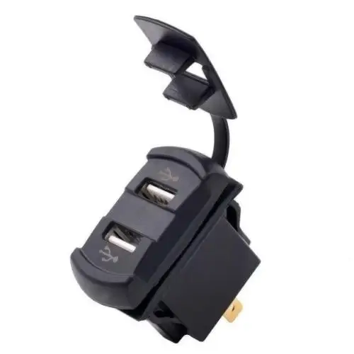 12V двойной USB Автомобильное зарядное устройство Зажигалка Розетка цифровой