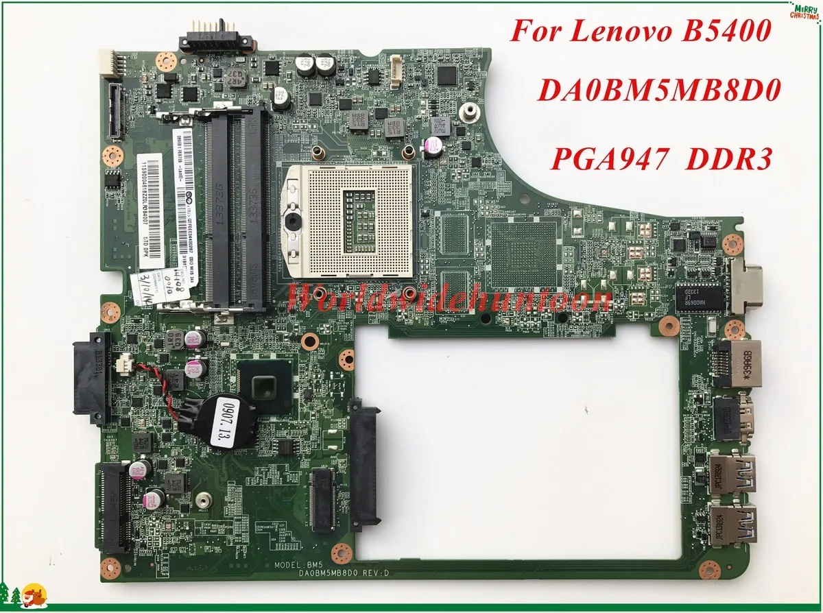 Высококачественная материнская плата для ноутбука Lenovo B5400 DA0BM5MB8D0 rPGA947 DDR3 100%