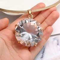 sainio blade chain choker necklace rhinestone huge large big crystal pendant choker necklaces fashion jewelry accessories